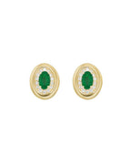Aretes Emilia Esmeralda