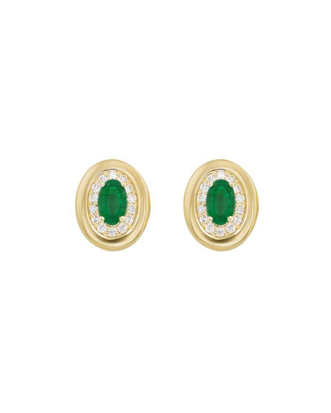 Aretes Emilia Esmeralda