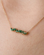 Baguette Emerald Bar