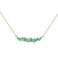 Baguette Emerald Bar