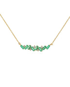 Baguette Emerald Bar