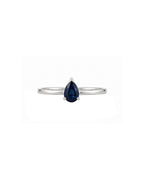Anillo Gota Zafiro