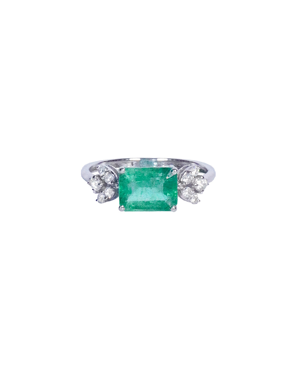 Anillo Emerald Bloom