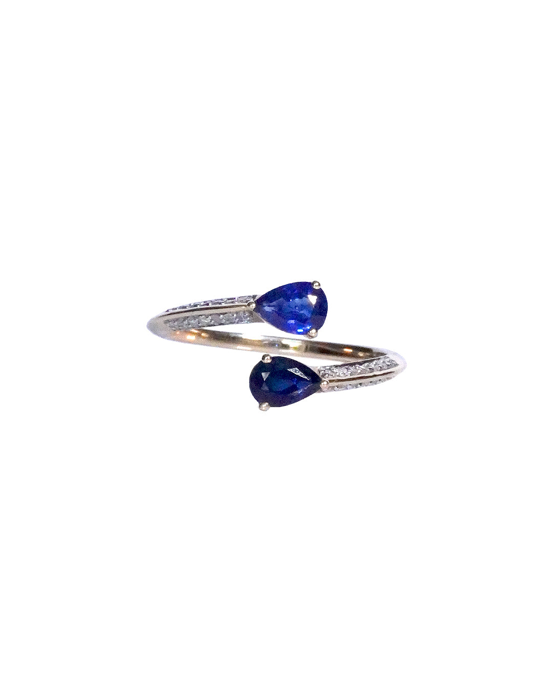 Anillo Duet Sapphire