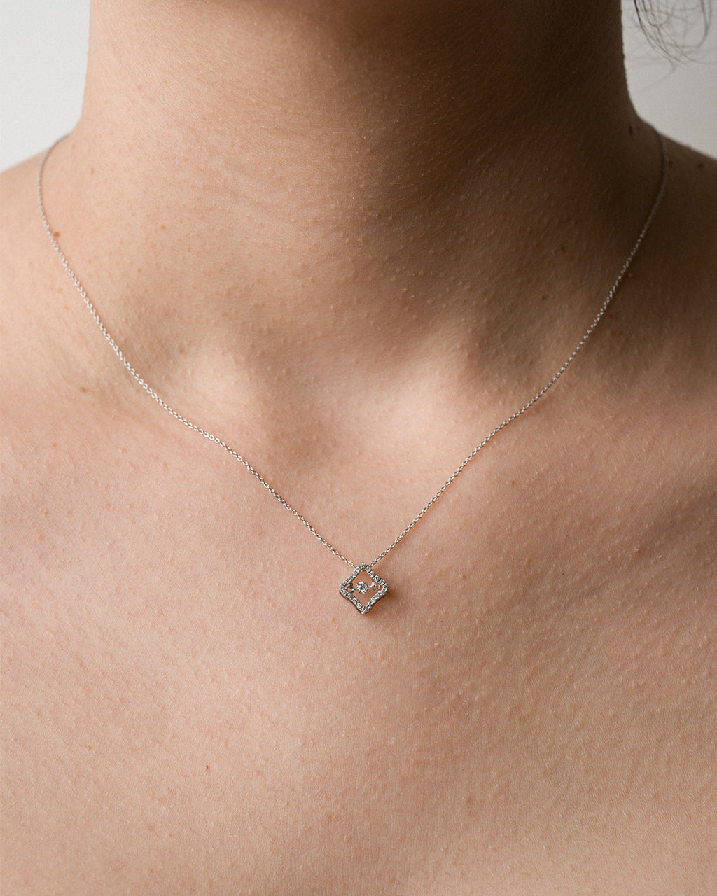 Drop Diamond Necklace