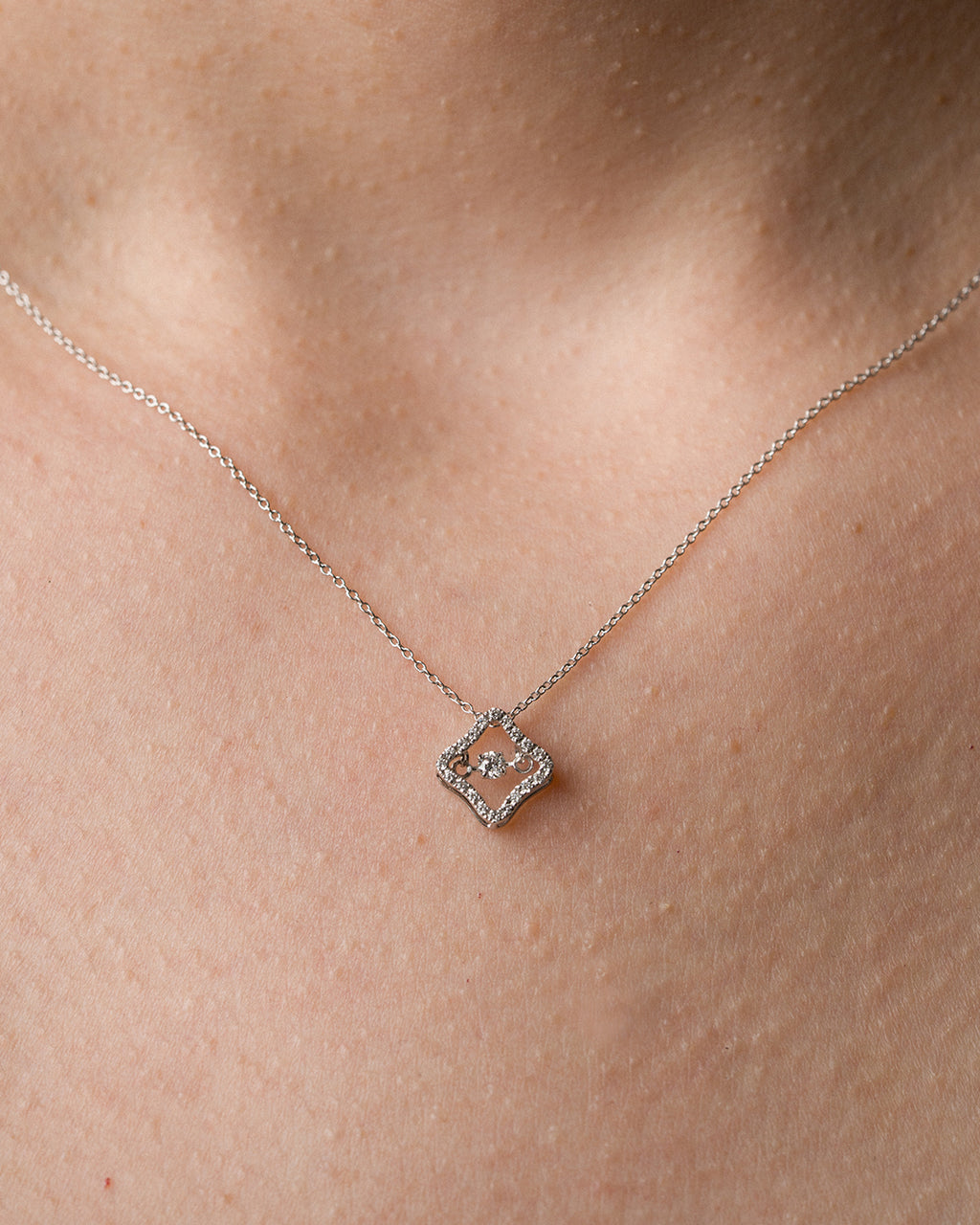 Drop Diamond Necklace