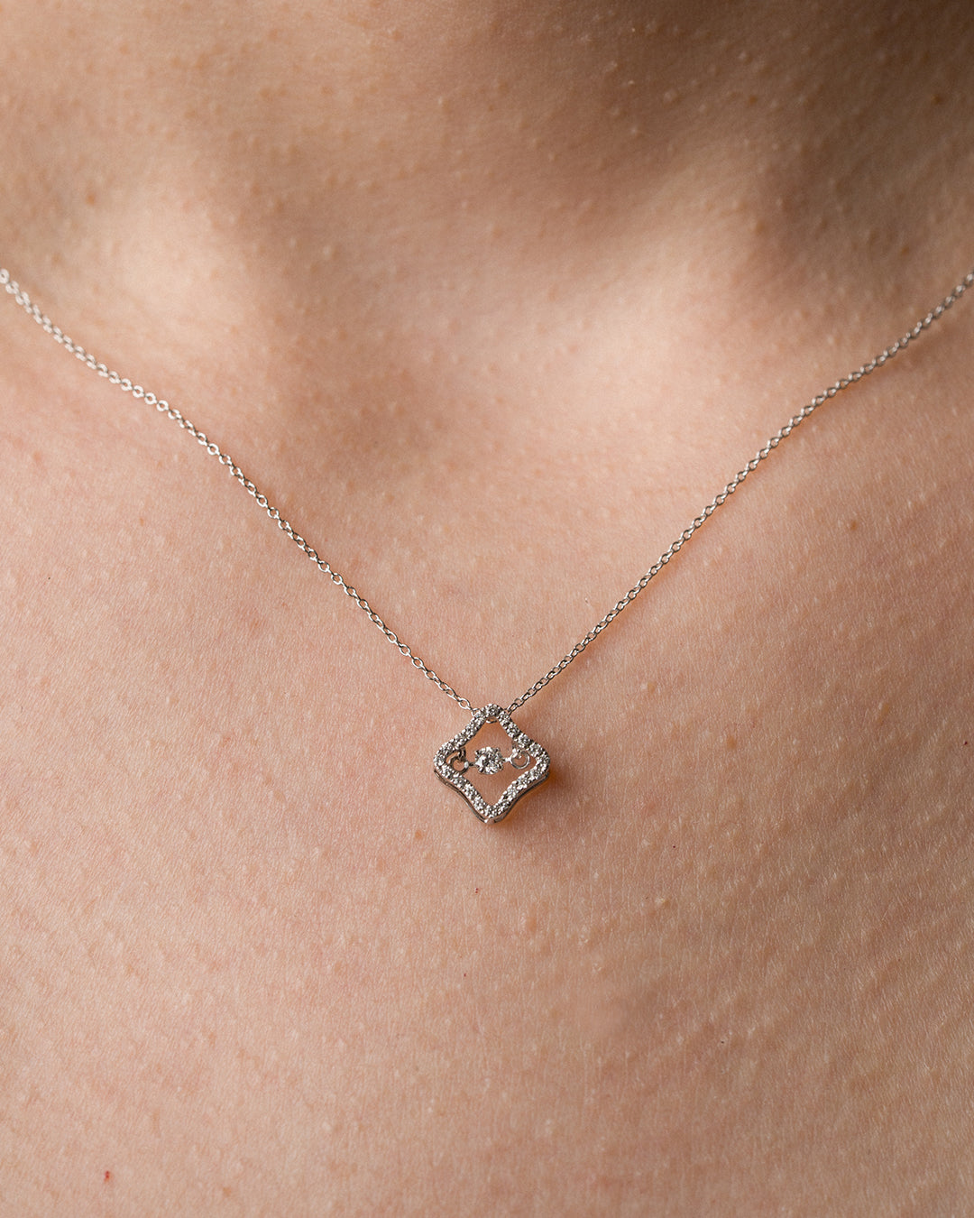 Drop Diamond Necklace