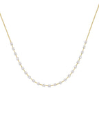 Diamond Station Necklace