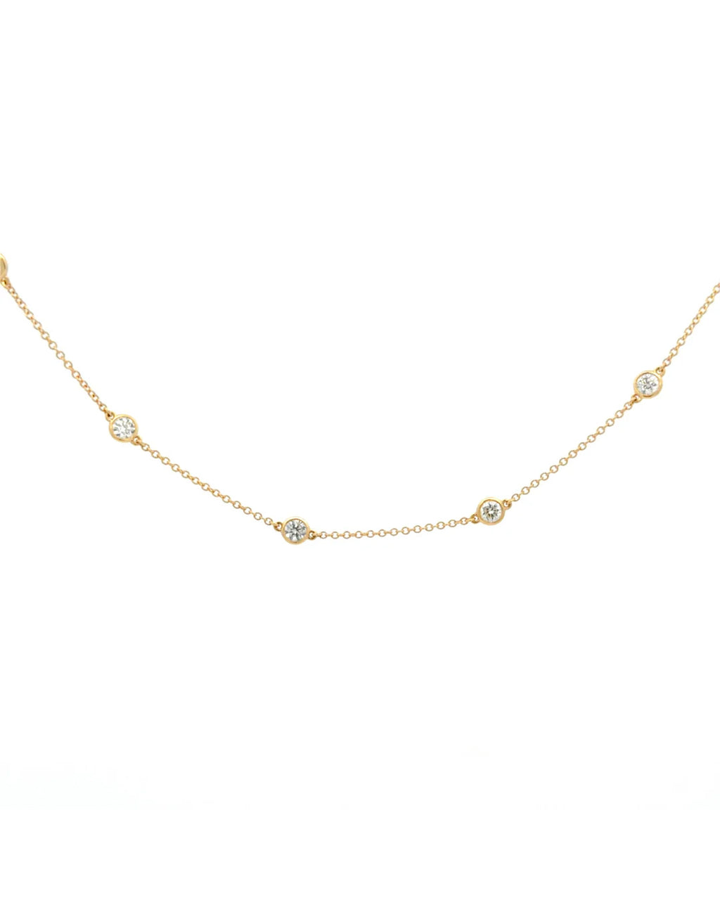 Diamond By The Yard Necklace