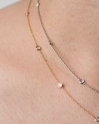 Diamond By The Yard Necklace