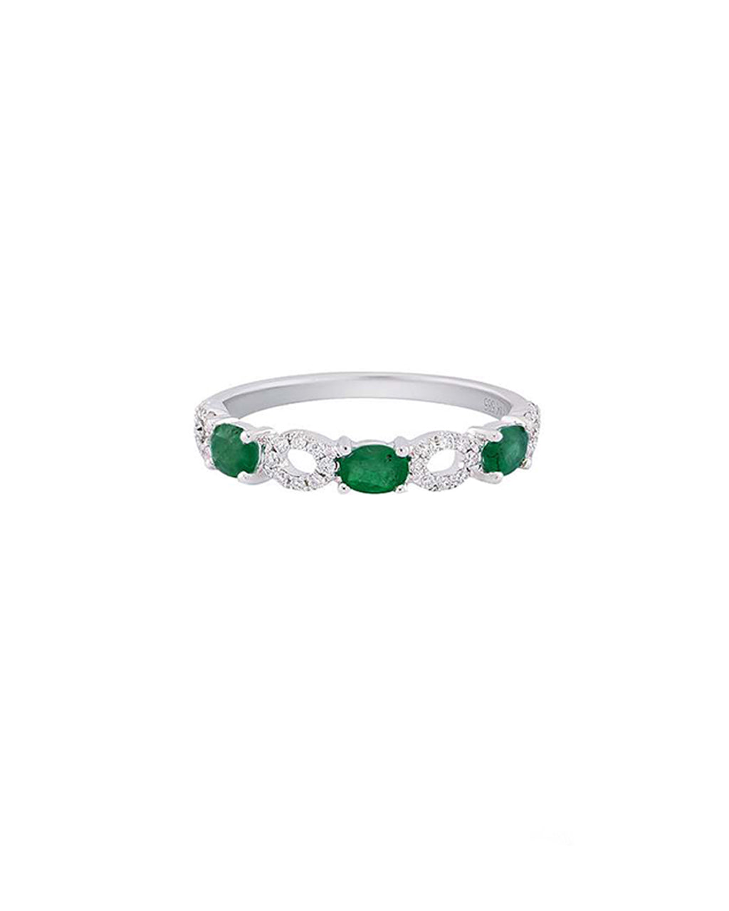 Anillo Victoria Esmeraldas