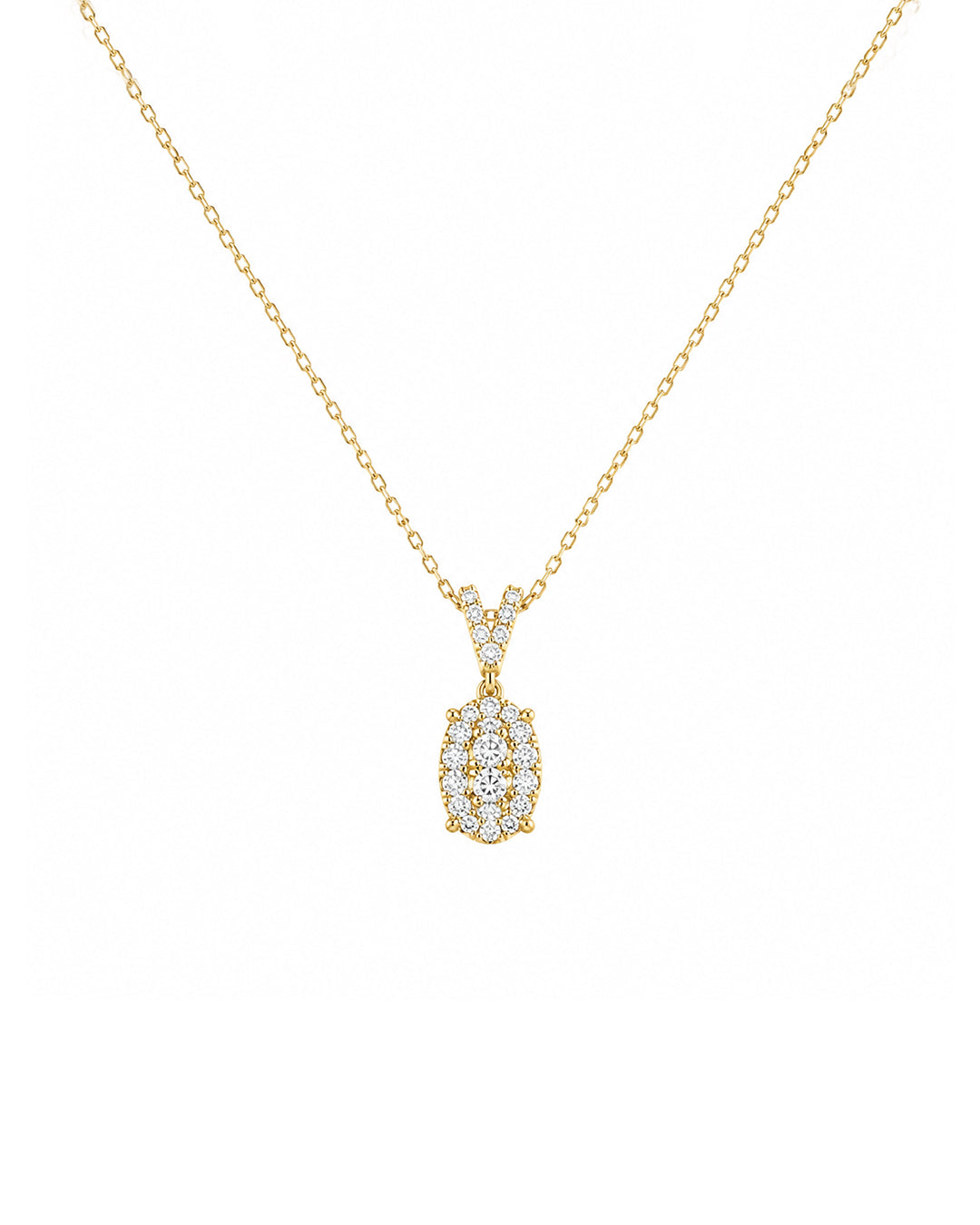 Collar Destello Oval