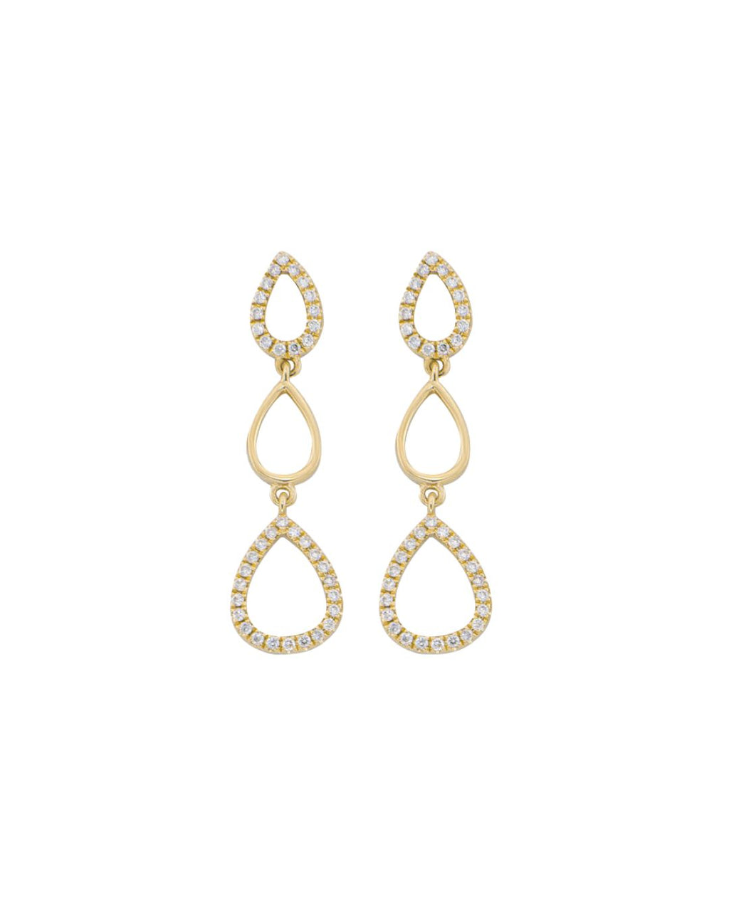 Diamond Drop Earrings