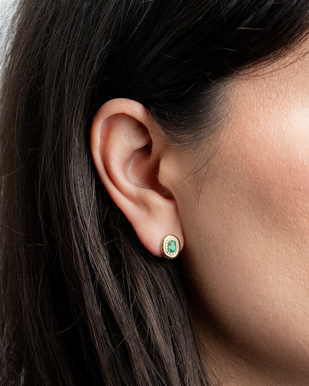 Aretes Emilia Esmeralda