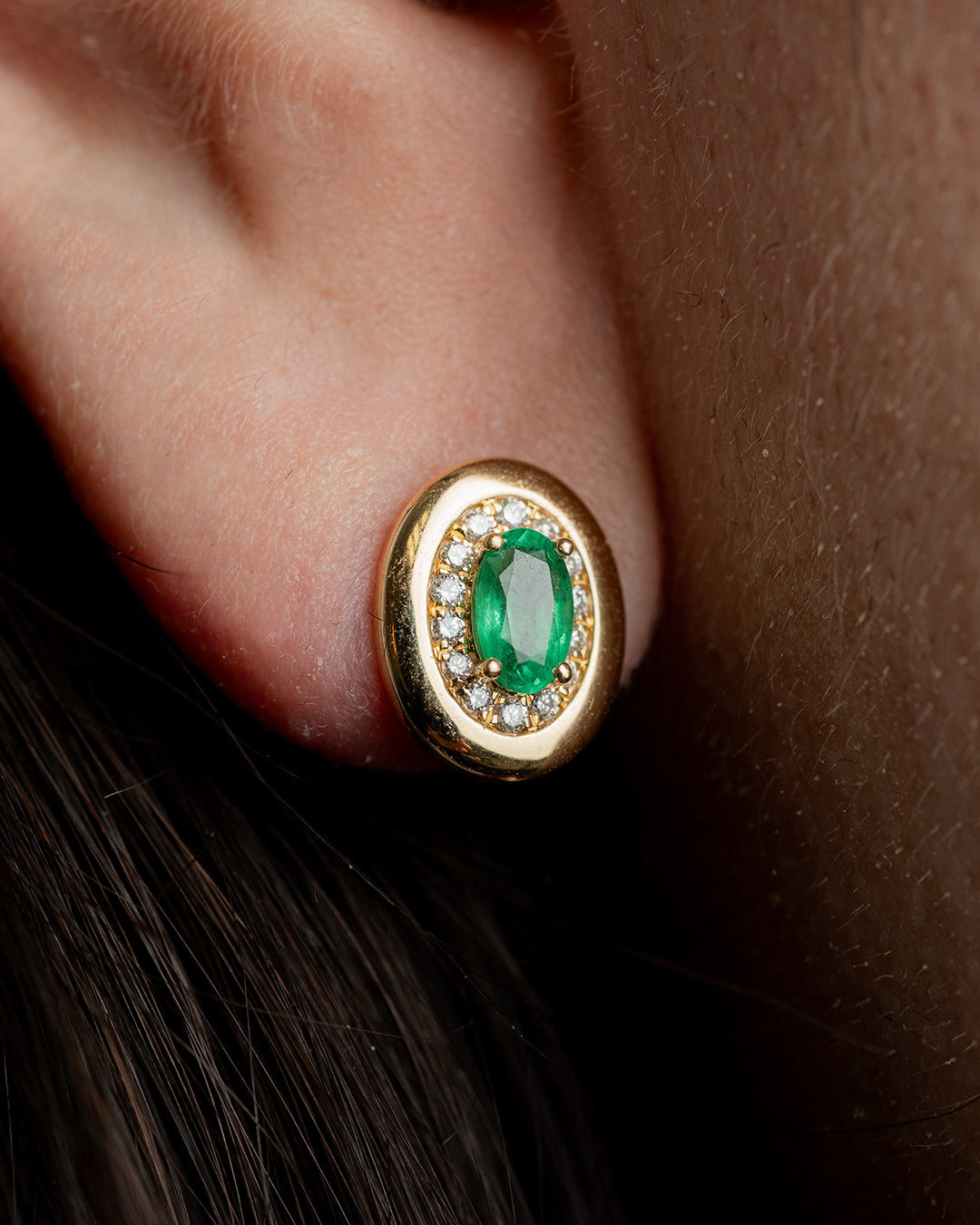 Aretes Emilia Esmeralda