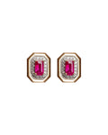 Aretes Emlia Rubí