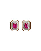 Aretes Emlia Rubí