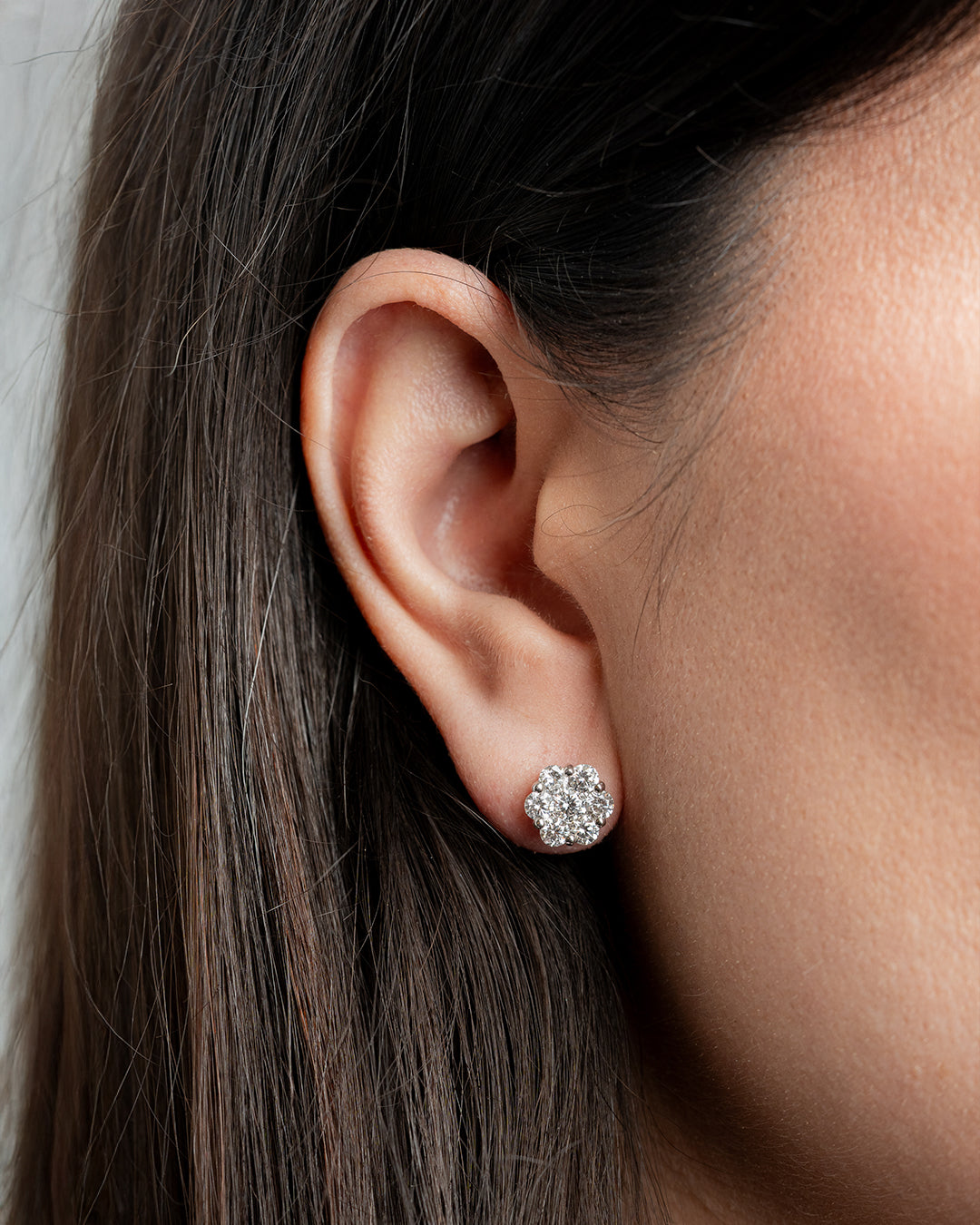 Aretes Fleur Illusion