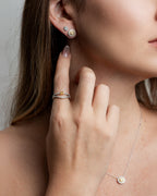 Collar Halo Yellow Diamond