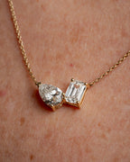 Toi et Moi Lab Diamond Necklace