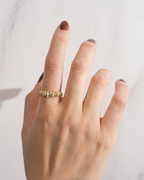 Marquise Diamond Band