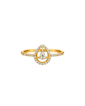 Rose Cut Diamond Ring