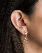 Diamond Drop Earrings