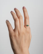 Anillo Esmeralda Halo