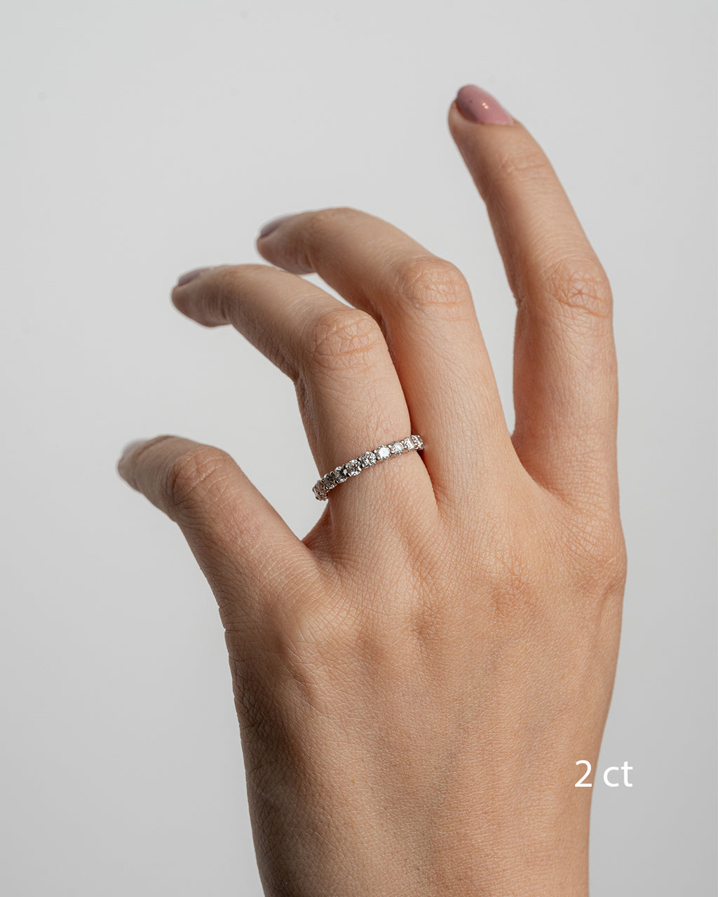 Anillo eternity Lab Diamond band
