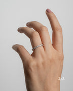 Anillo eternity Lab Diamond band