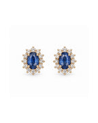 Aretes Cristina Zafiro