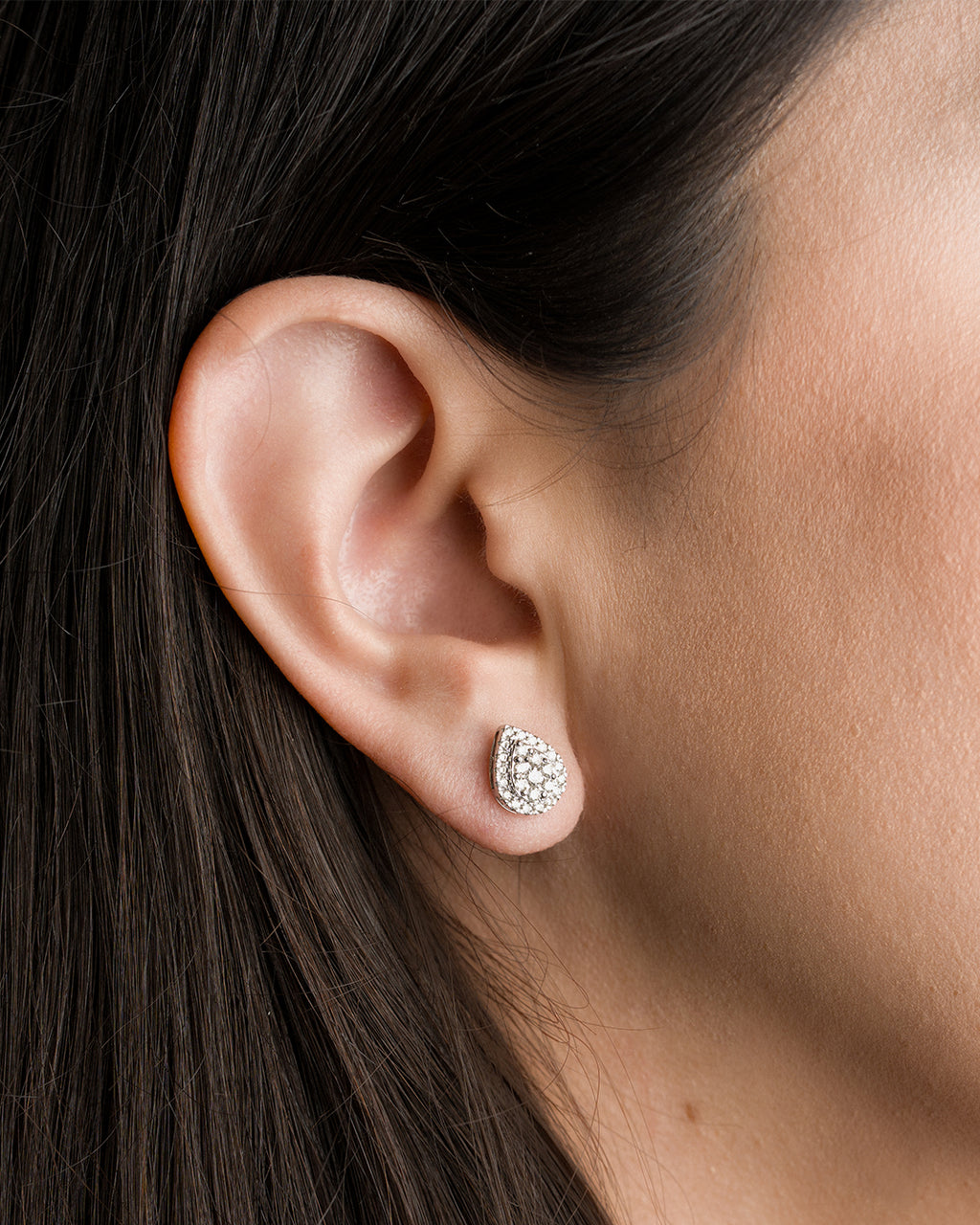 Aretes Pera Illusion