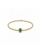 Pulsera Olivia Esmeralda Halo
