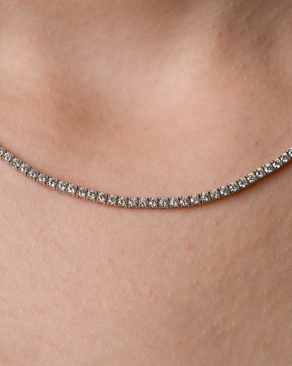 Tennis Necklace Lab - 7ct