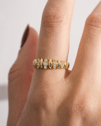 Marquise Diamond Band