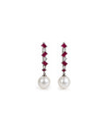 Aretes Rubelle Perlas