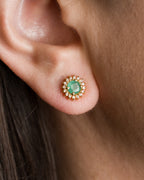 Aretes Verdi Esmeralda