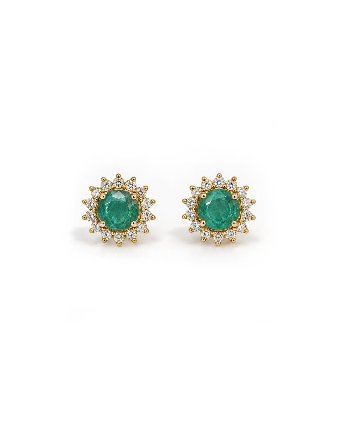 Aretes Verdi Esmeralda