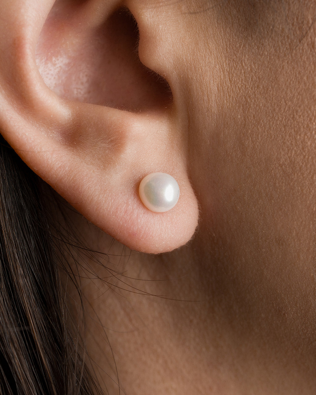 Aretes Perla Alba