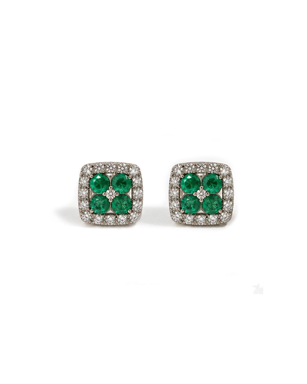 Aretes Esmeralda Clover