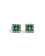 Aretes Esmeralda Clover