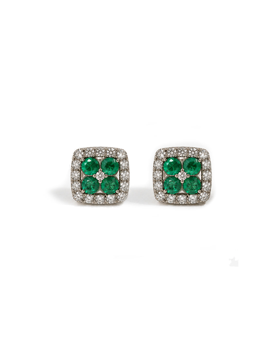 Aretes Esmeralda Clover