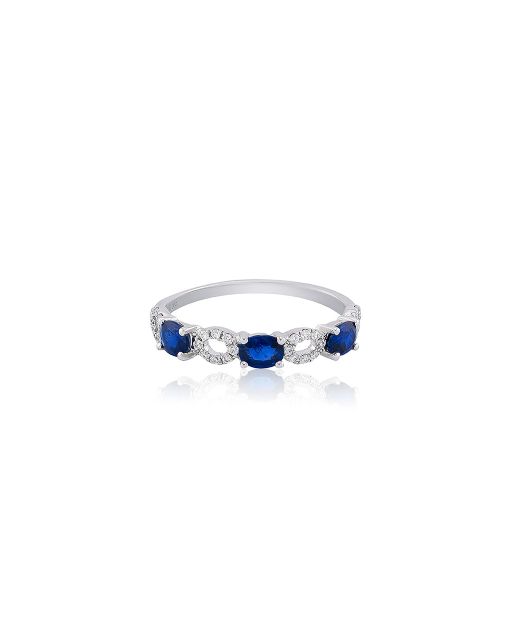 Anillo Victoria Zafiros