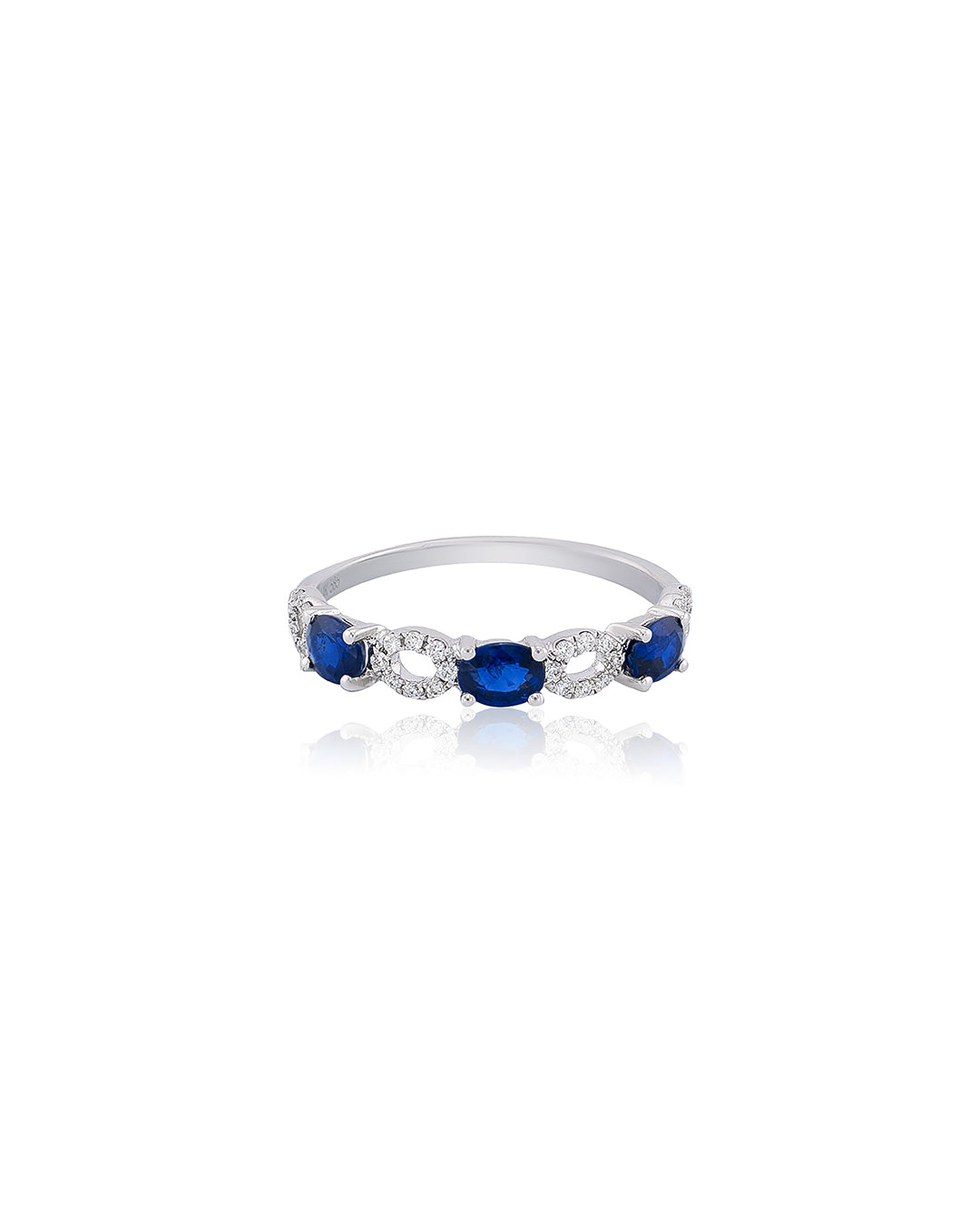 Anillo Victoria Zafiros