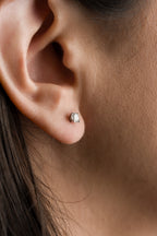 Aretes corte redondo lab diamond